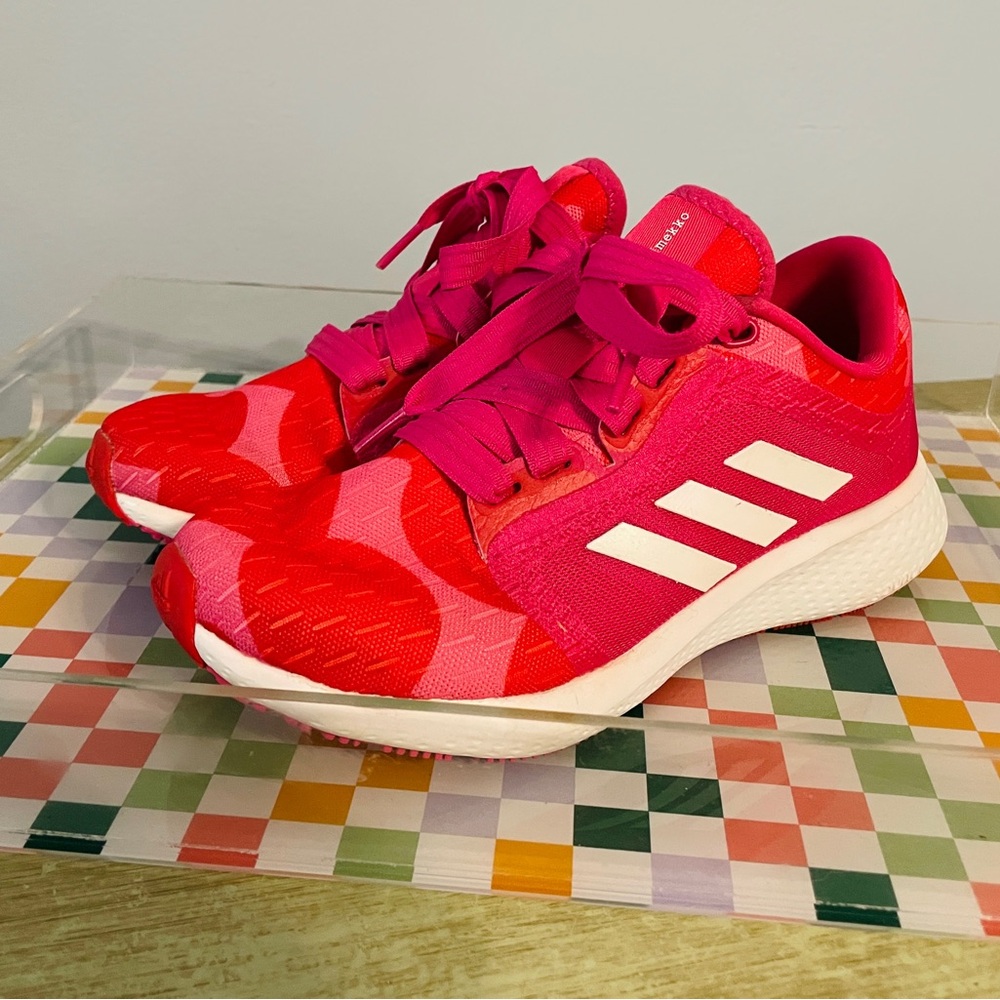 Marimekko & Adidas Collab Pink Sneakers